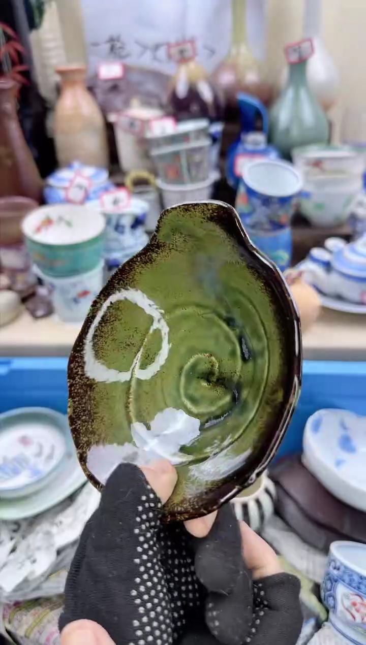 【闪购商品】瓷片中古瓷器满18包邮一单一付