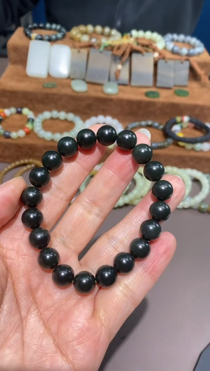 【闪购商品】和田玉手链未镶嵌颜色多样性发货拍一发一   