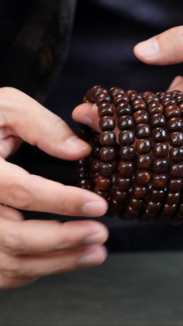 吊坠星月菩提星月菩提9x10黑金