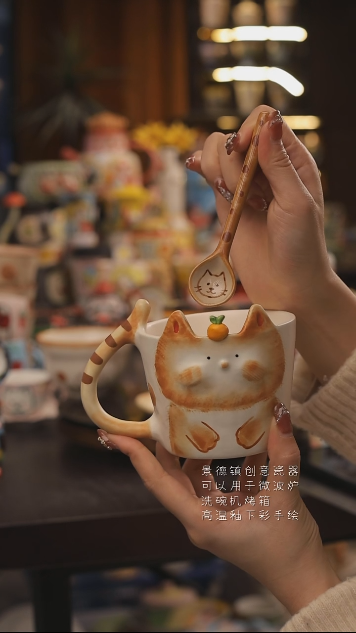 景德镇釉下彩绘设计师款式陶瓷