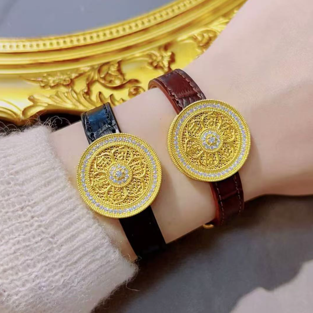 合金手链 合金材质 精品八宝罗盘手链（点进选款）