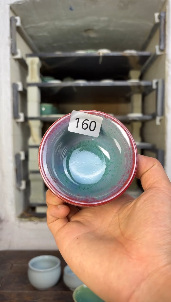 【闪购商品】摆件钧瓷窑变精品茶器