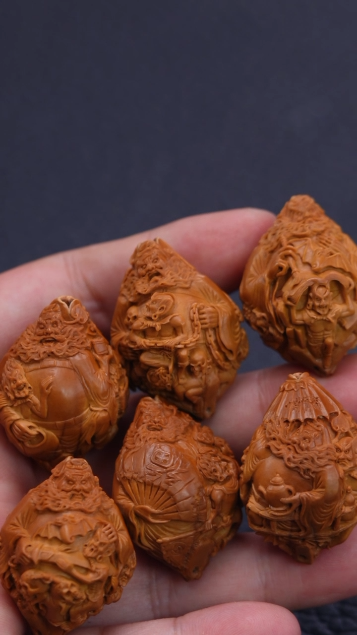 【闪购商品】橄榄核其他路人乙本工2.7五鬼钟馗手串