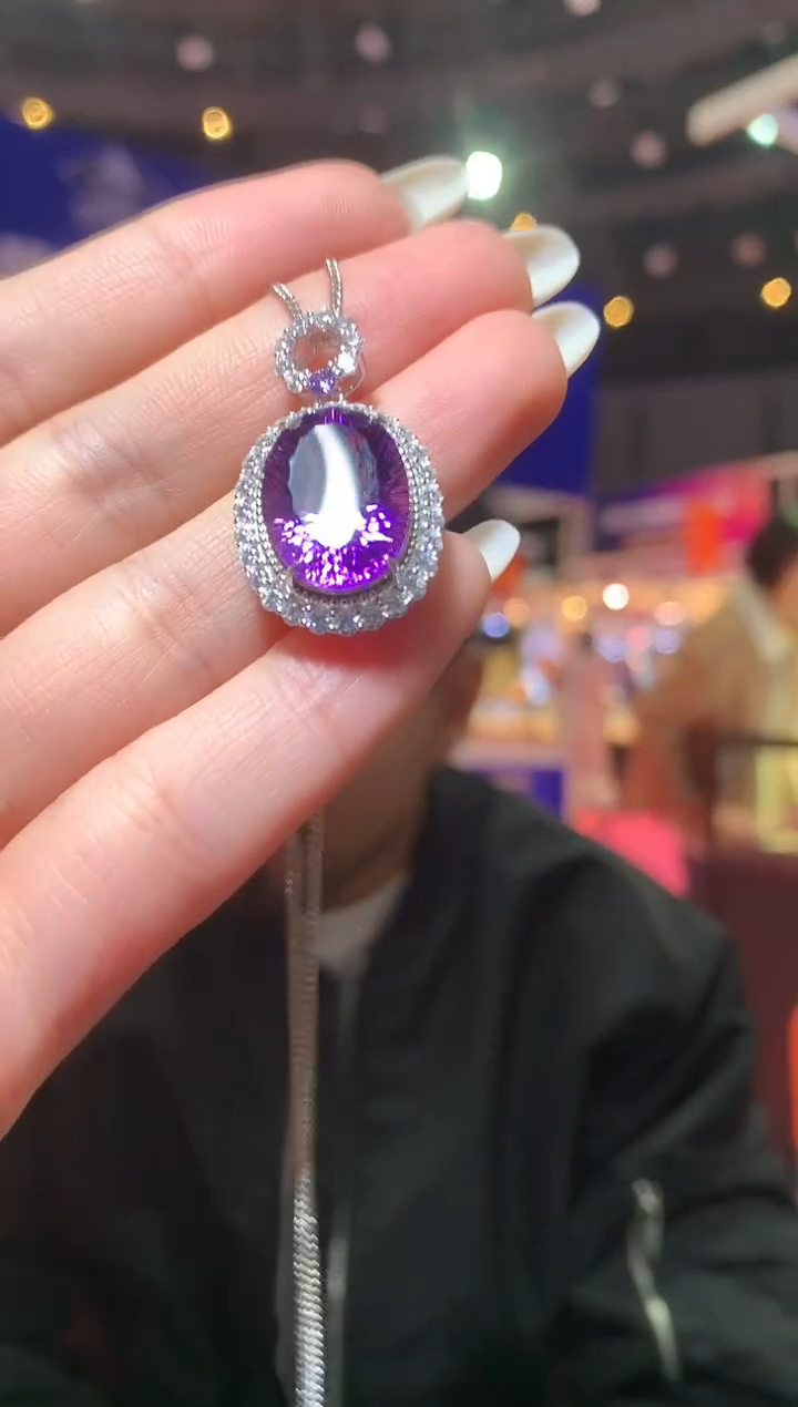 吊坠(赠链)银S925镶嵌水晶【宝石世家严选】