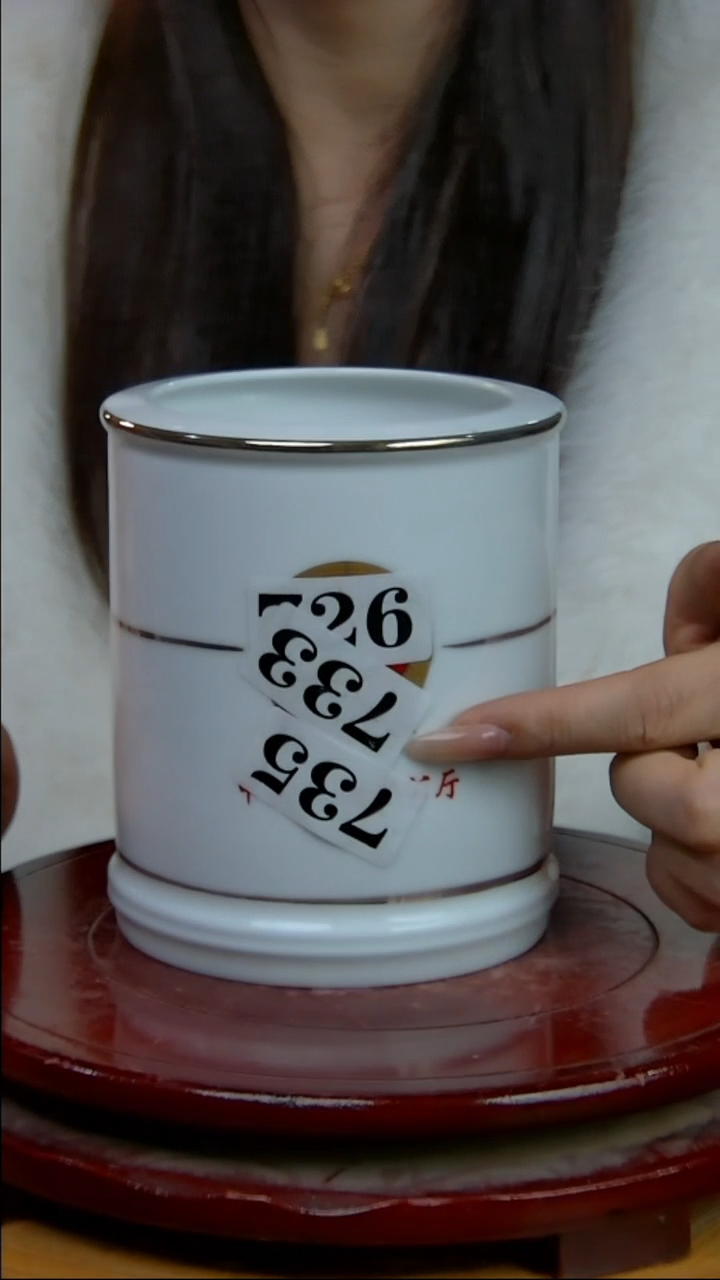 摆件陶办公厅高笔筒