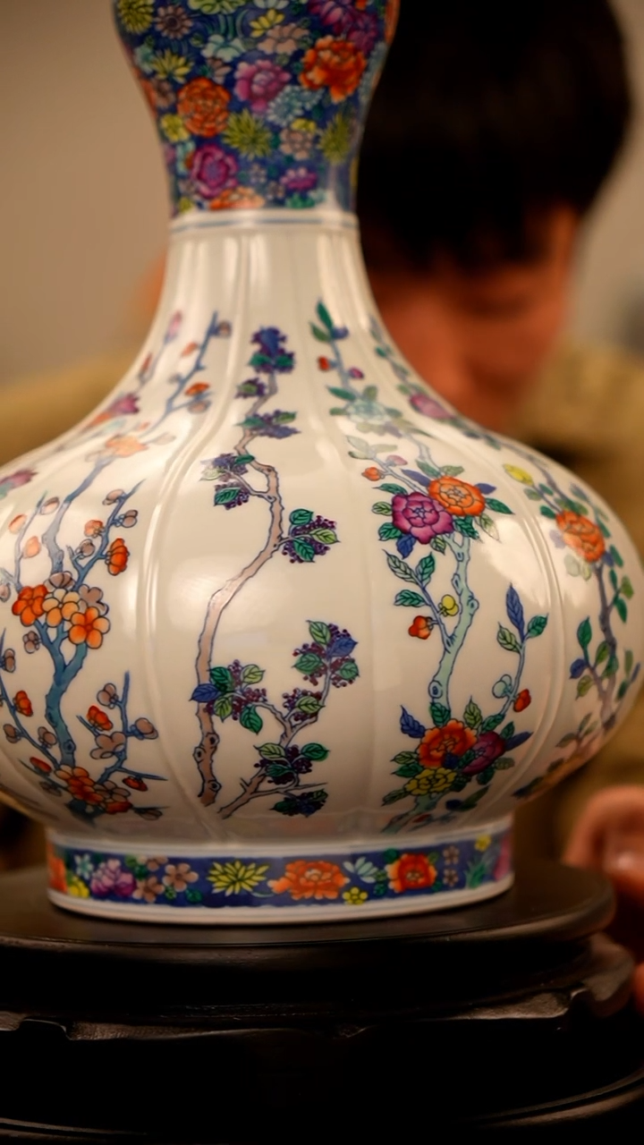 【闪购商品】摆件瓷造确保手工手绘作品