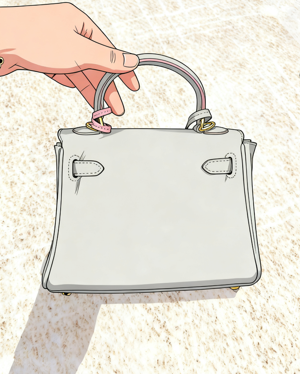 JunJun轻奢定制女包 【马家二代软款手提包】20CM【H08-H50】