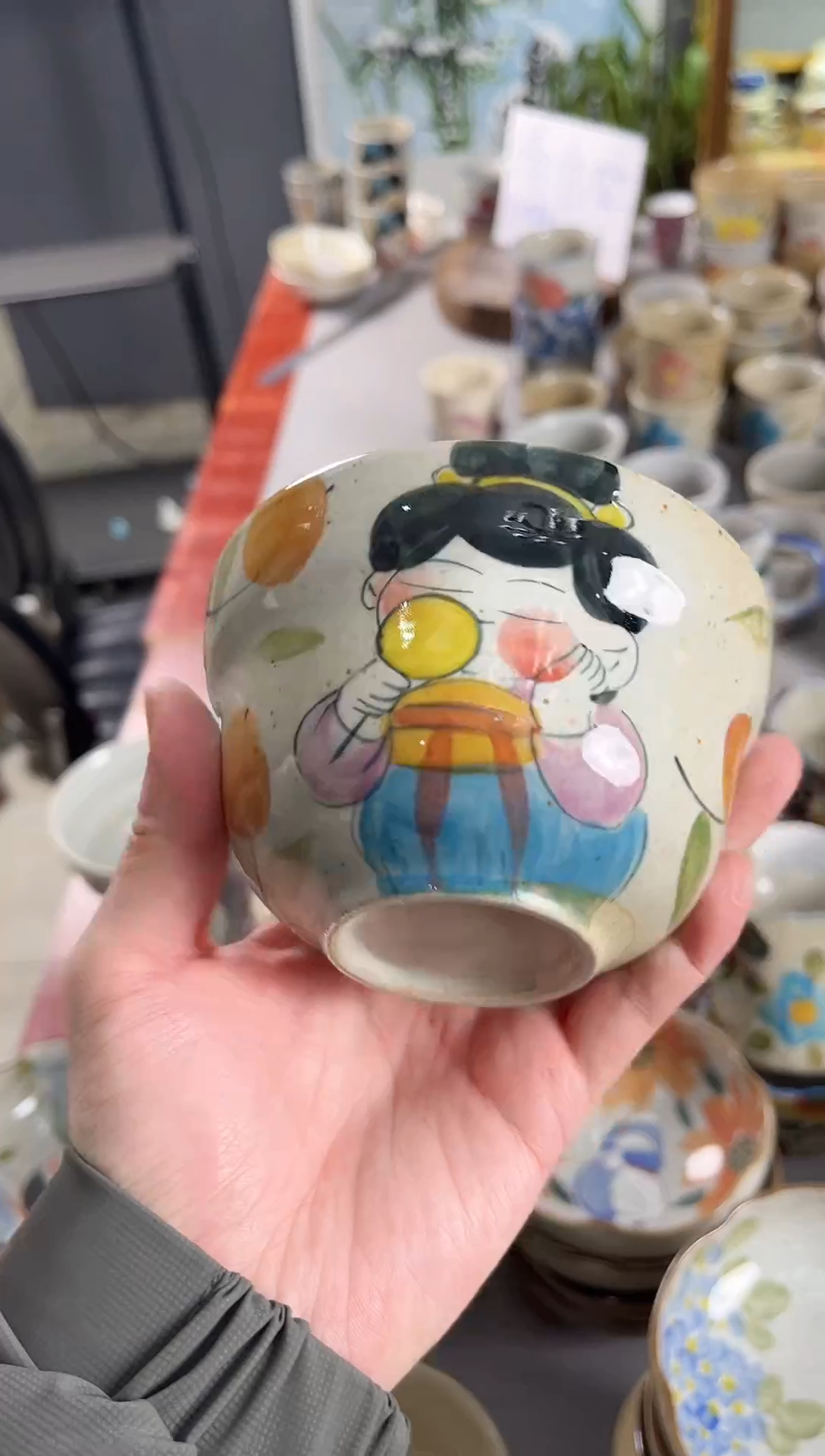 【闪购商品】瓷片景德镇手绘高温釉下彩