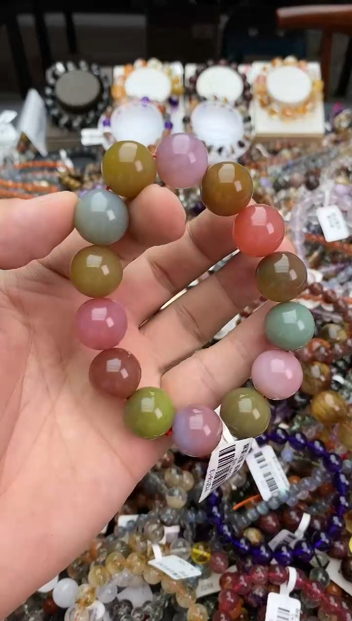 未镶嵌手链玛瑙/玉髓手链