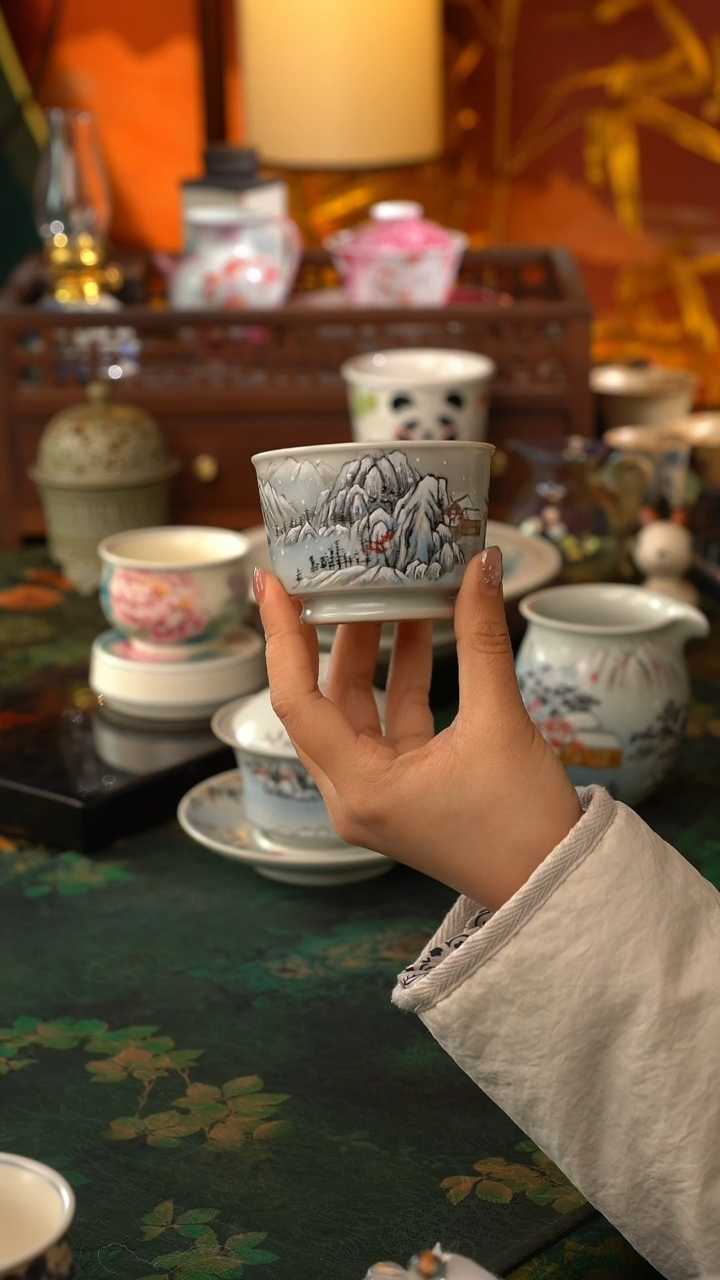 【闪购商品】初六好物分享@@雪景杯