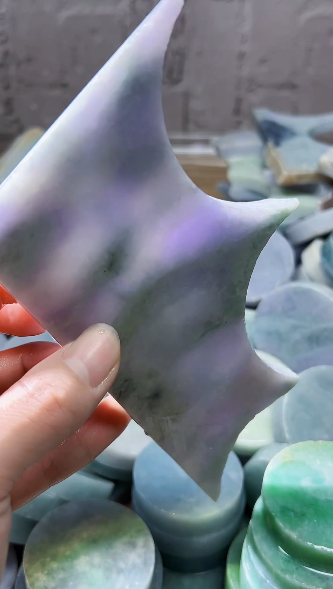 裸石翡翠天然翡翠A货余 南 641