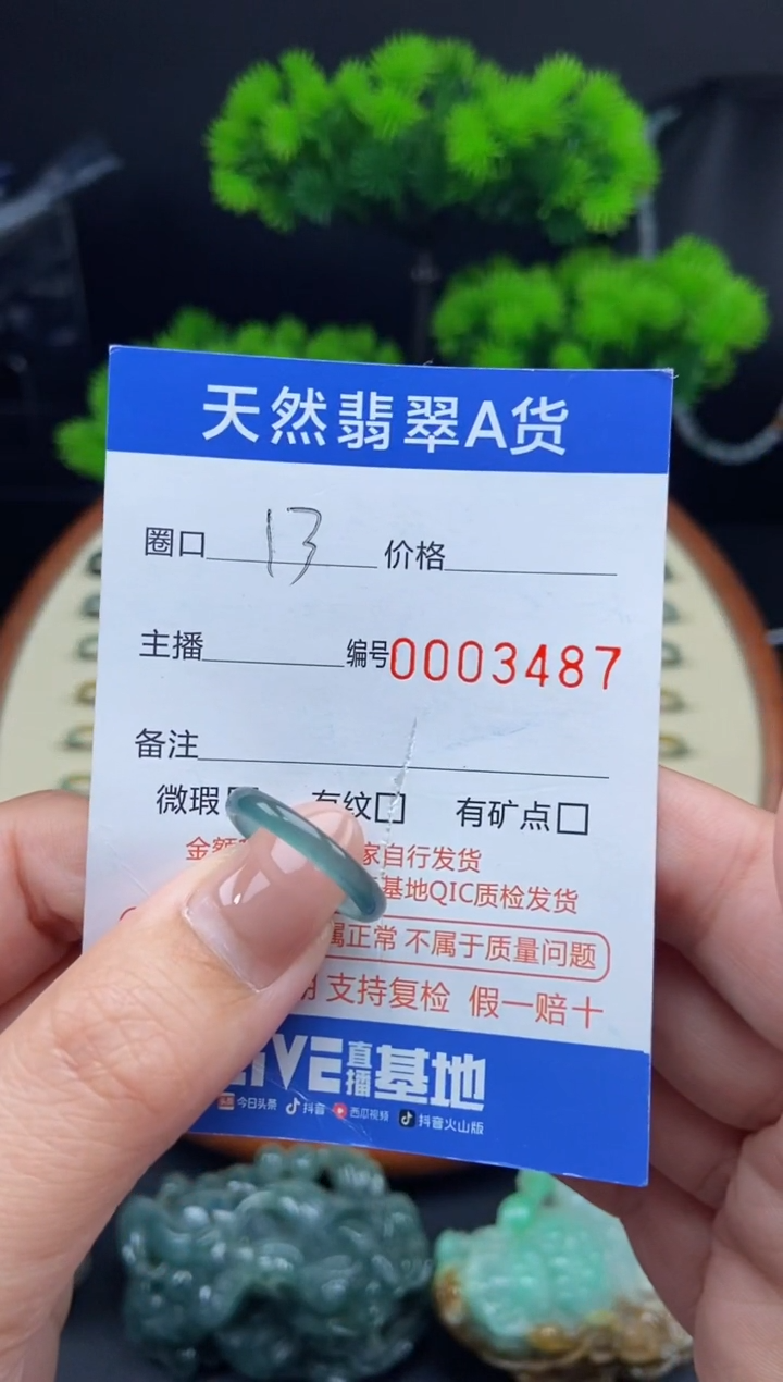 【闪购商品】翡翠戒指未镶嵌戒圈