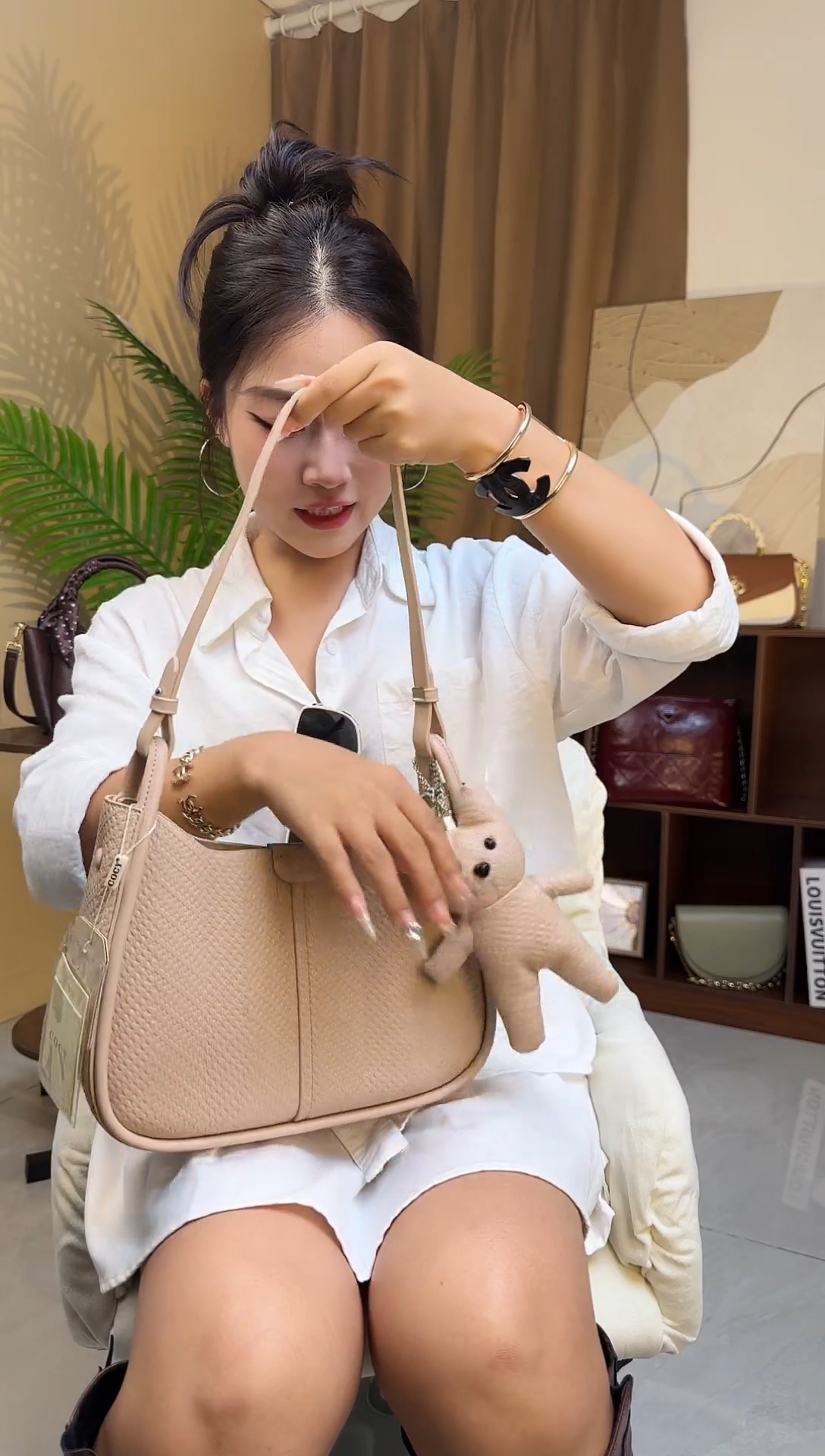 牛皮（革）小众轻奢高级感女包