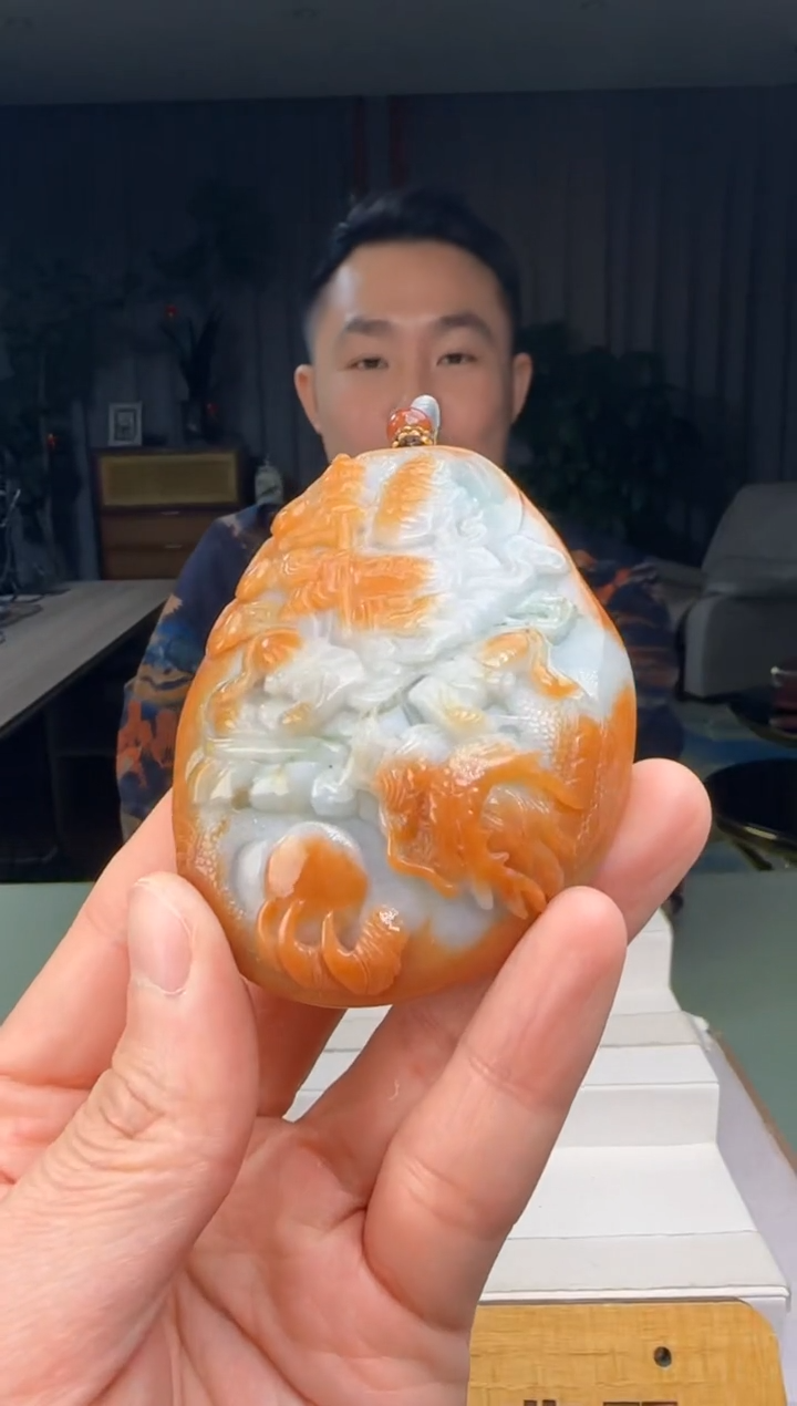 【闪购商品】翡翠吊坠(不含链)未镶嵌DY@@960Q7J01703