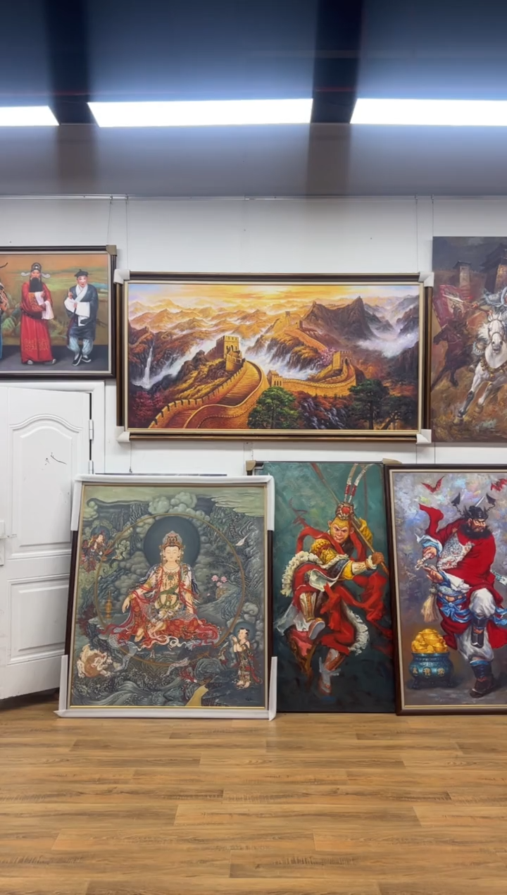 【闪购商品】书法定制定制带框110*210 