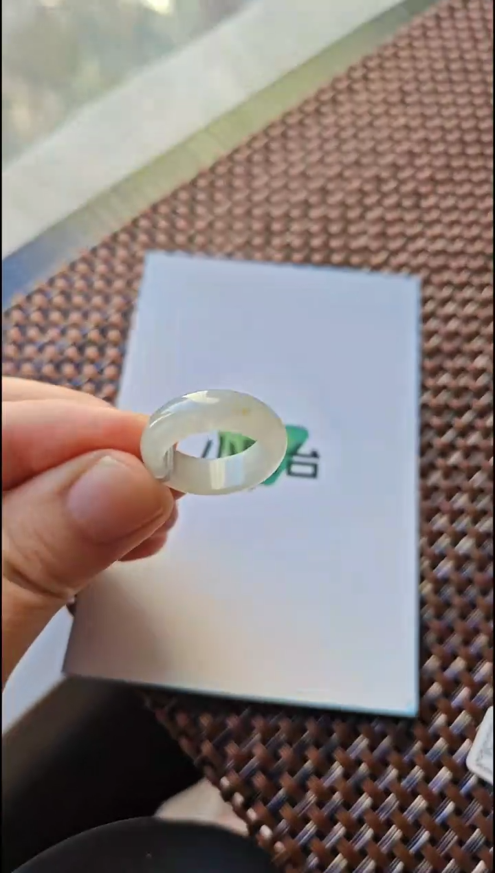 【闪购商品】翡翠戒圈未镶嵌6翡翠戒圈未镶嵌12号