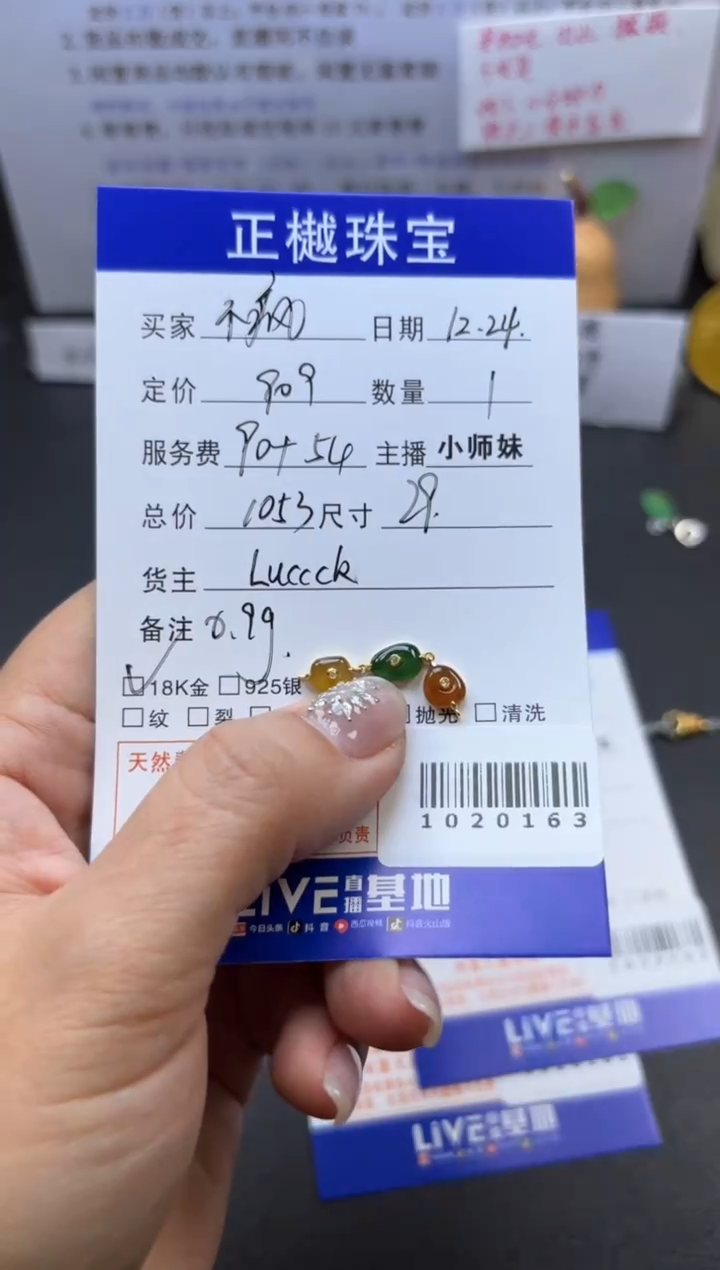 颈饰未镶嵌翡翠不****๓ZYZB-1020163