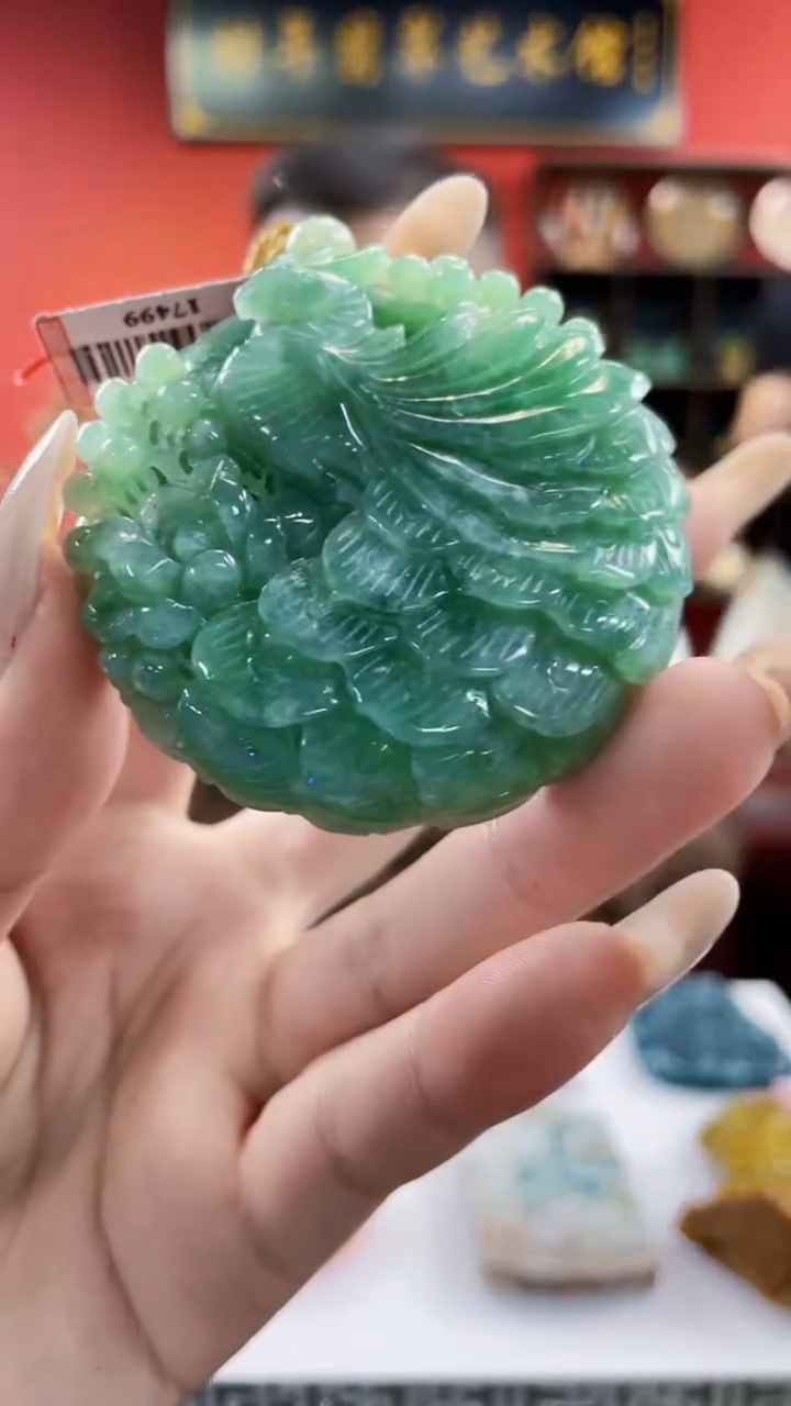 定制翡翠未镶嵌翡翠A货多样性发其一MZ064