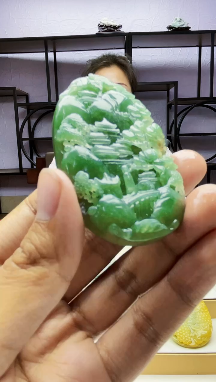 【闪购商品】定制翡翠未镶嵌毛货02150096