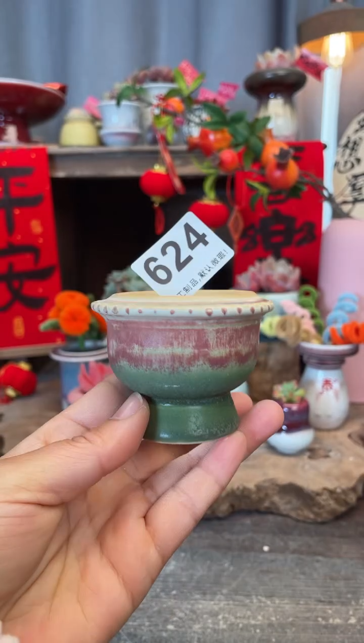 【闪购商品】摆件624知木小芳花盆