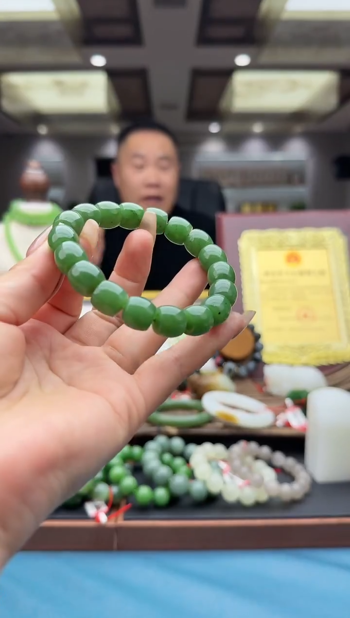 未镶嵌手串和田玉wlhgl