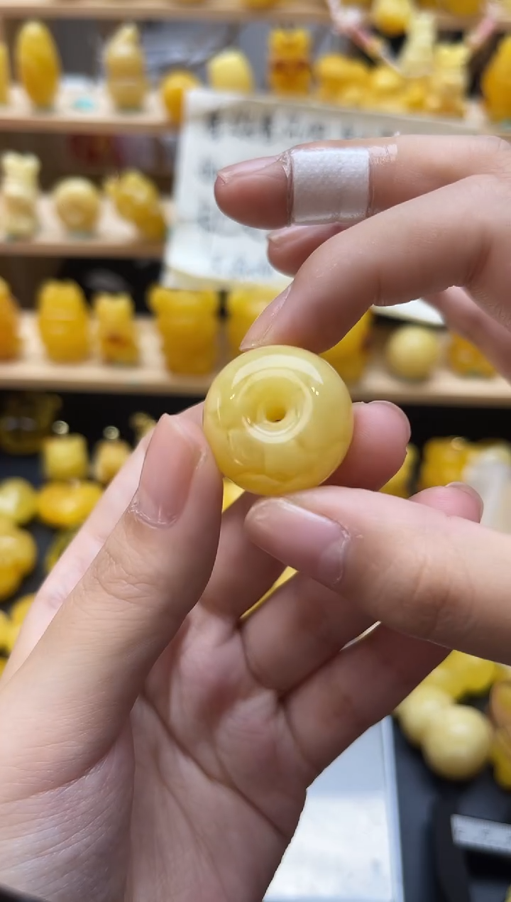 琥珀未镶嵌珠宝奇石053琥珀蜜蜡微瑕