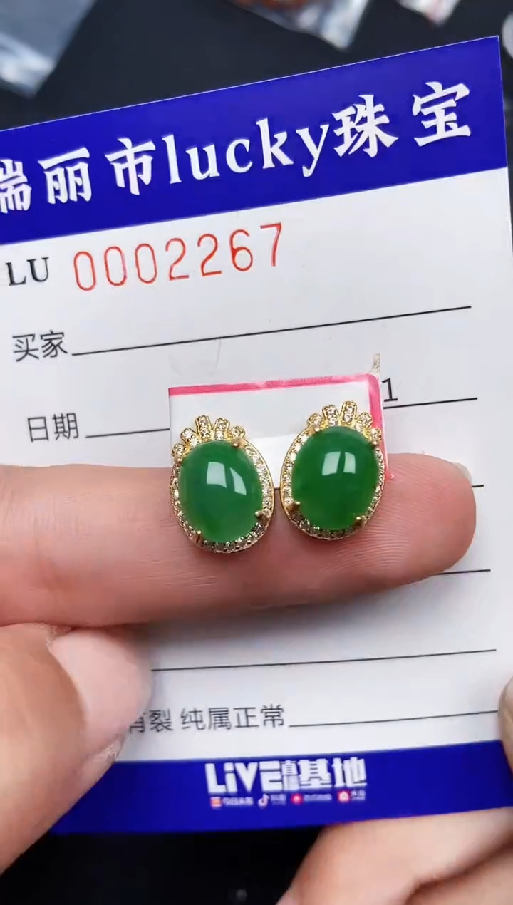 【闪购商品】翡翠颈饰银S925镶嵌2267