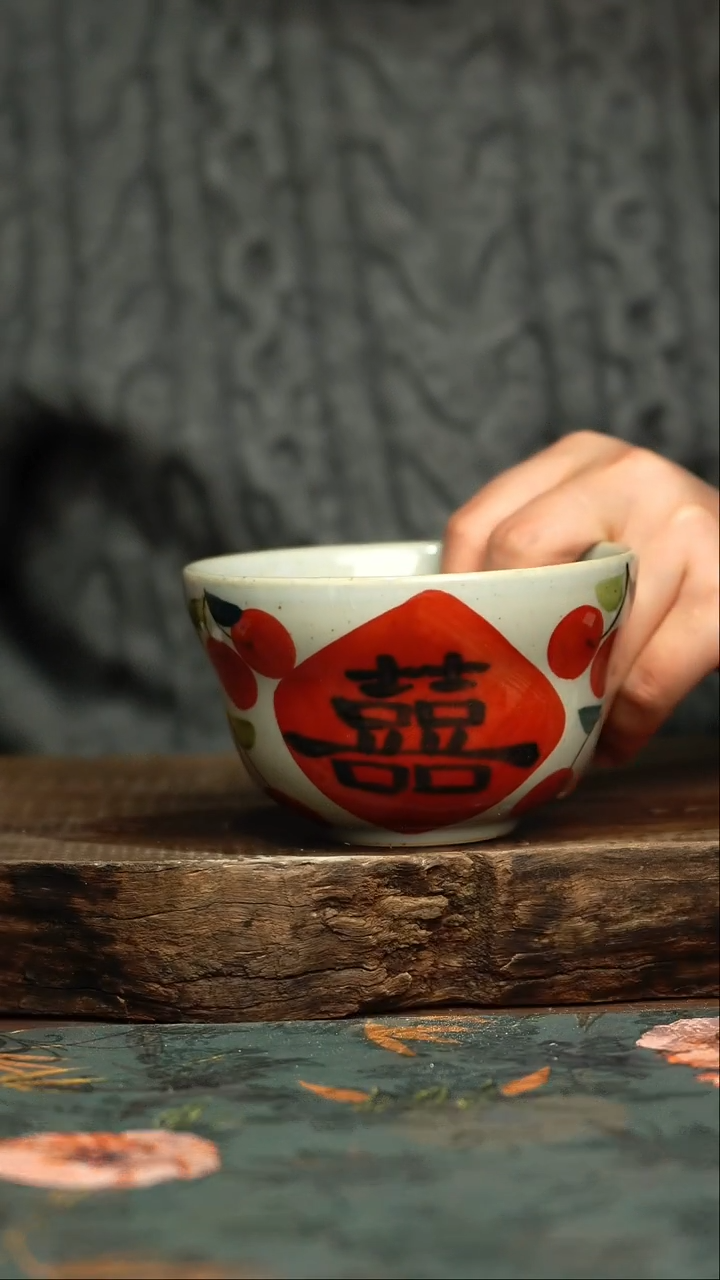 【闪购商品】杯杯手工手绘同款陶器