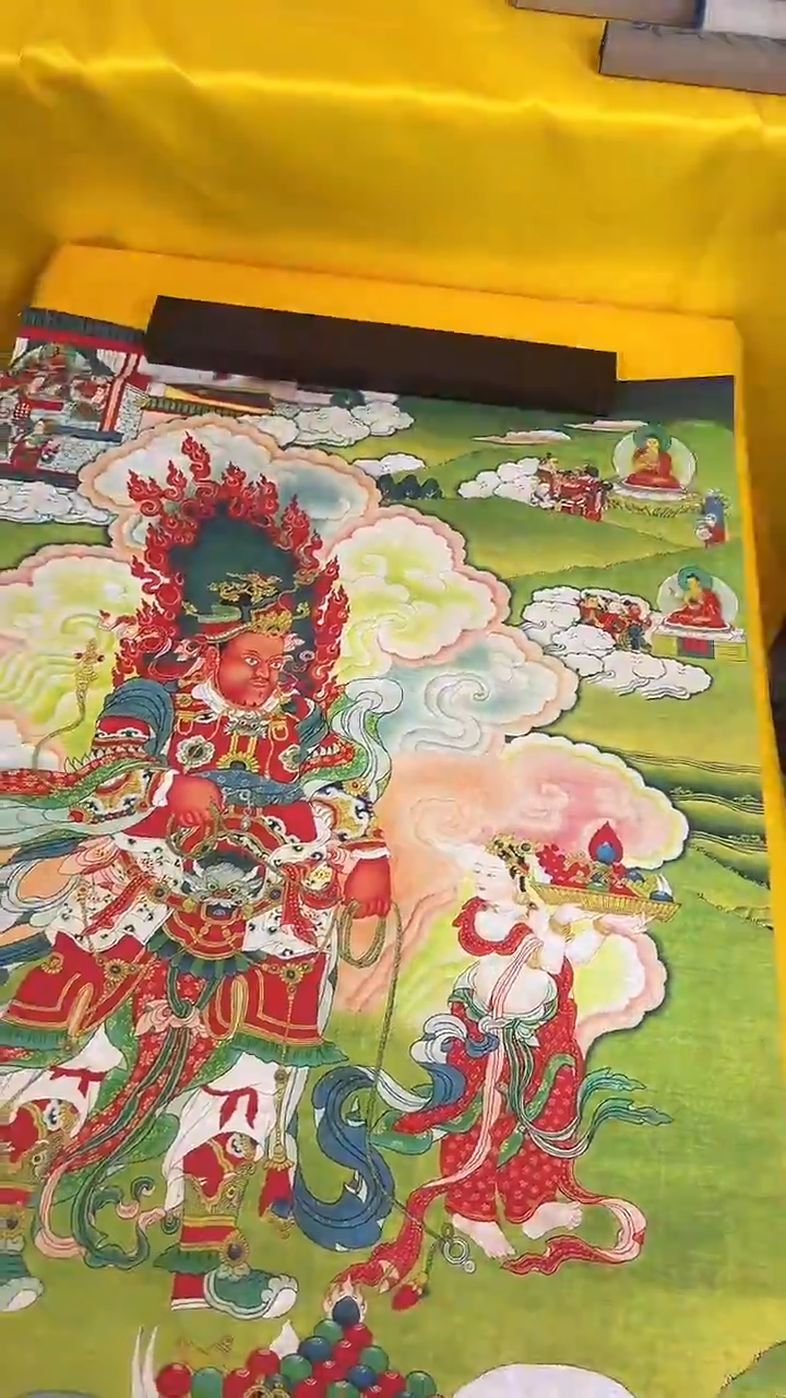 卷轴画绘画类唐卡 16070