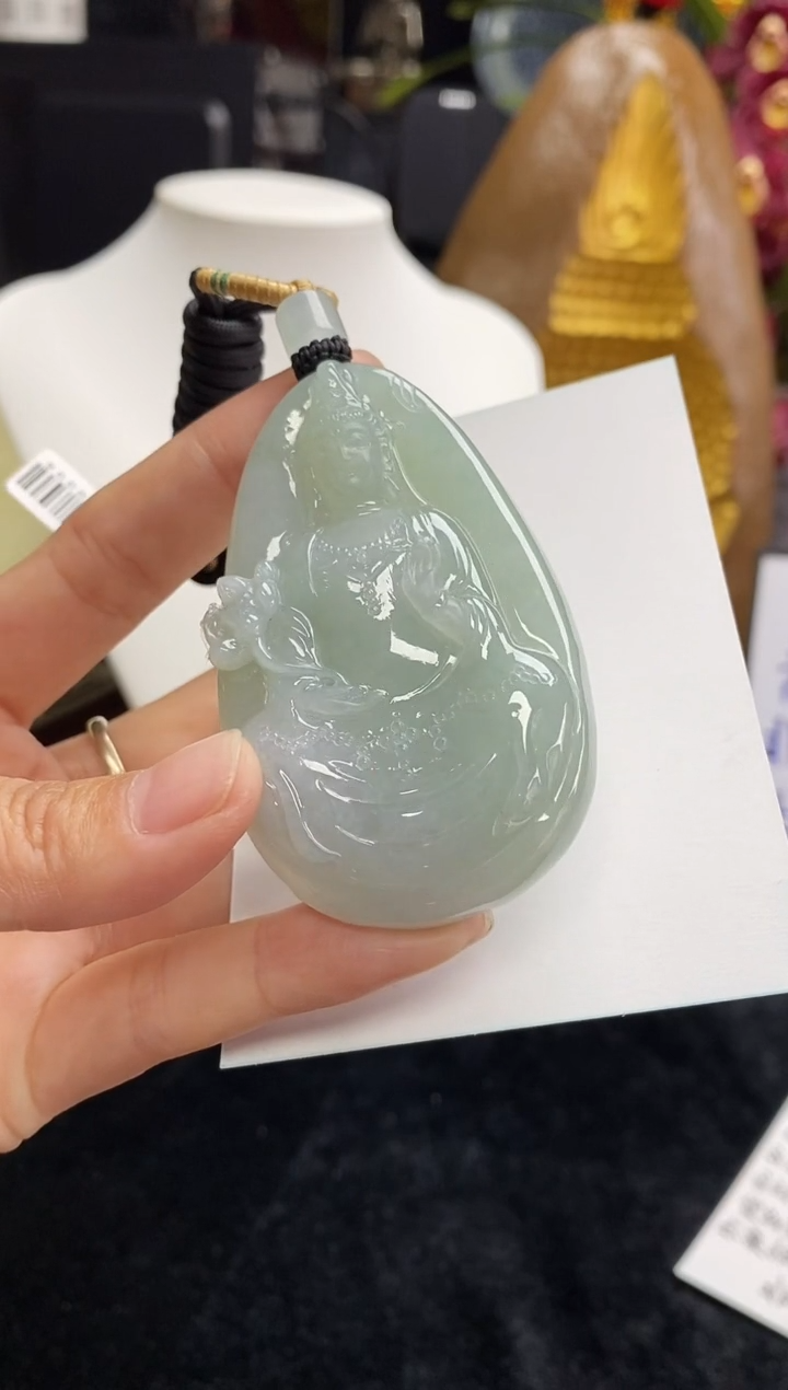 【闪购商品】翡翠颈饰未镶嵌缅甸天然翡翠