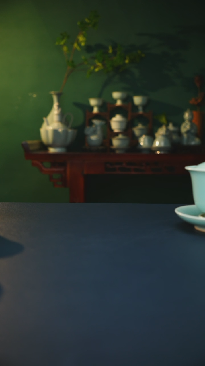 【闪购商品】杯侯全力天青盖碗作新年福利