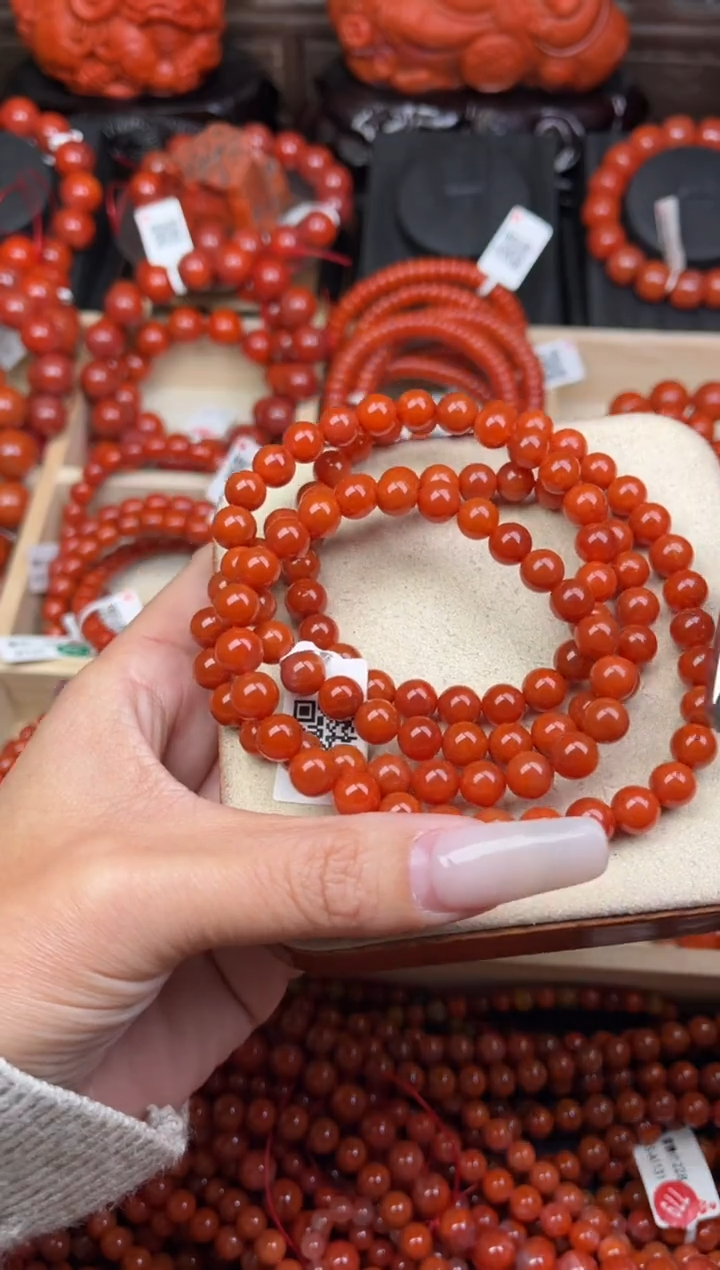 【闪购商品】南红玛瑙珠宝奇石未镶嵌7