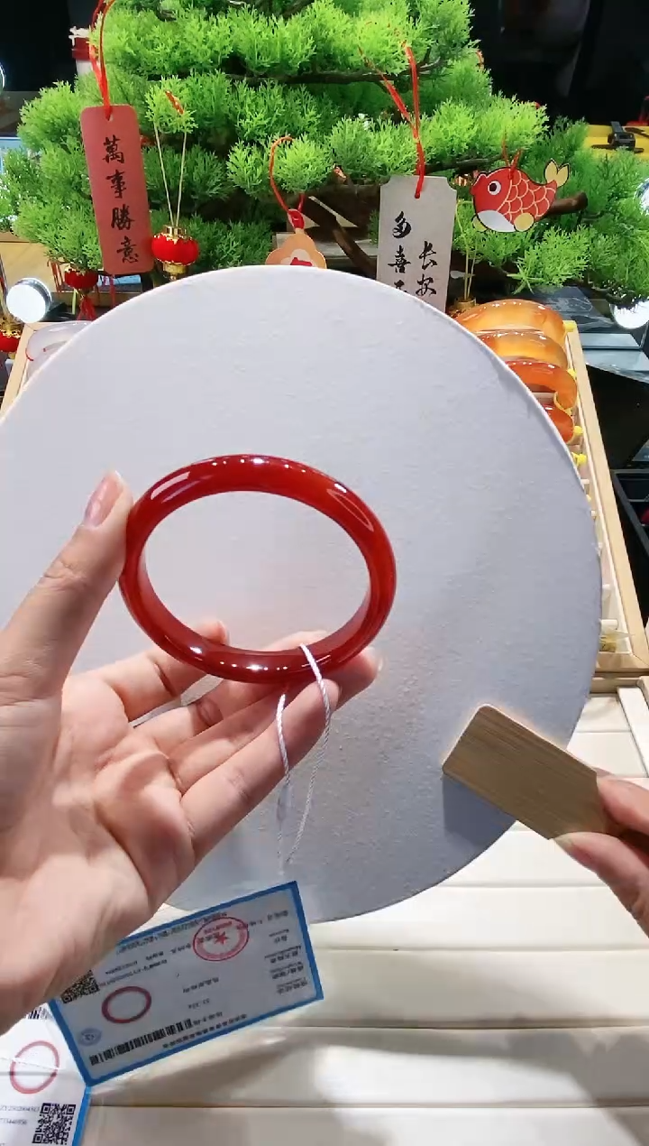 【闪购商品】玛瑙/玉髓手镯未镶嵌84-58.9