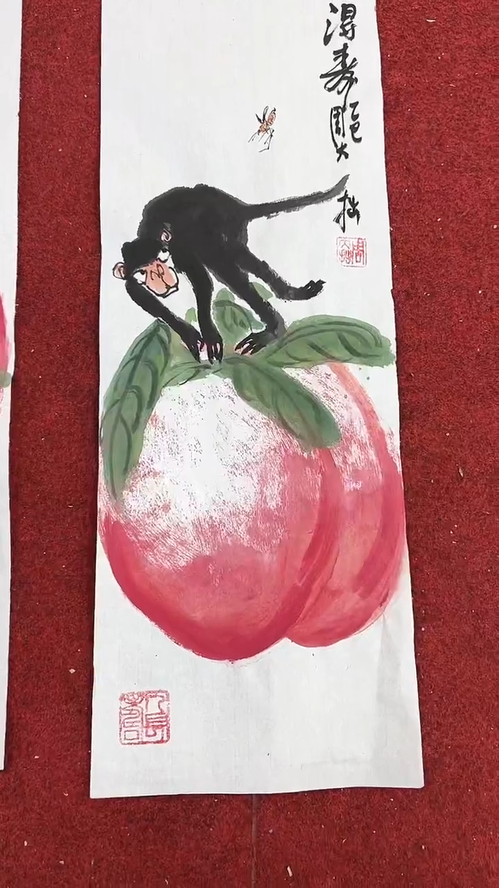 国画周大拙/国画/花鸟