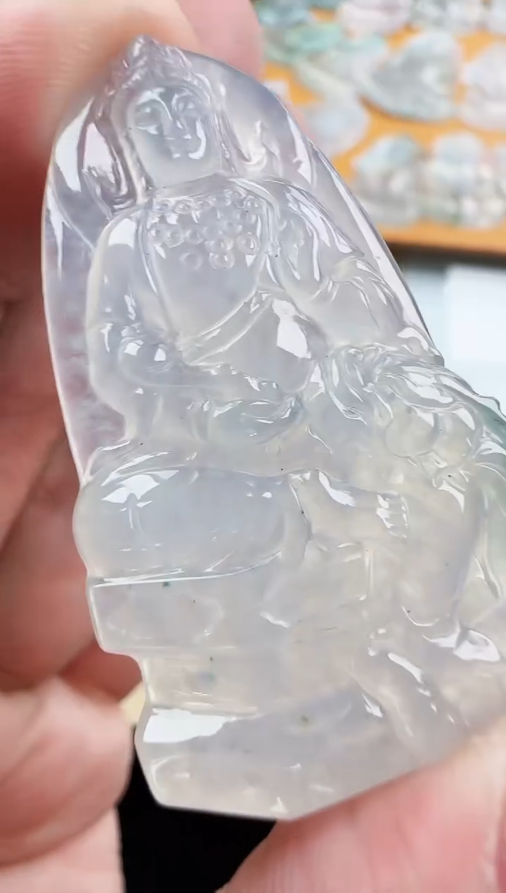 【闪购商品】翡翠颈饰未镶嵌缅甸天然翡翠