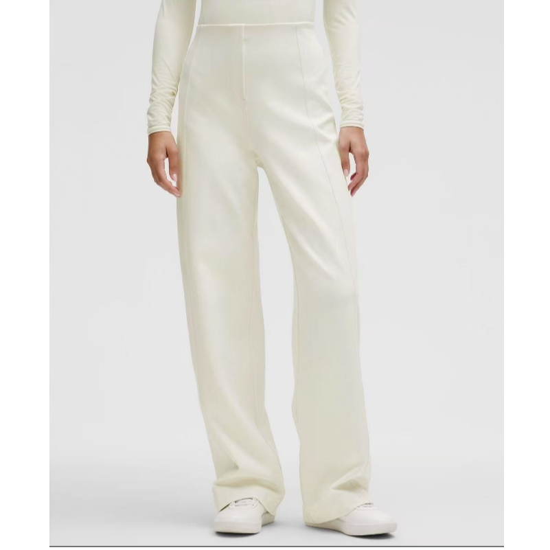 Lululemon Stretch knit女士弹力直筒松紧腰长裤 XS码 香港