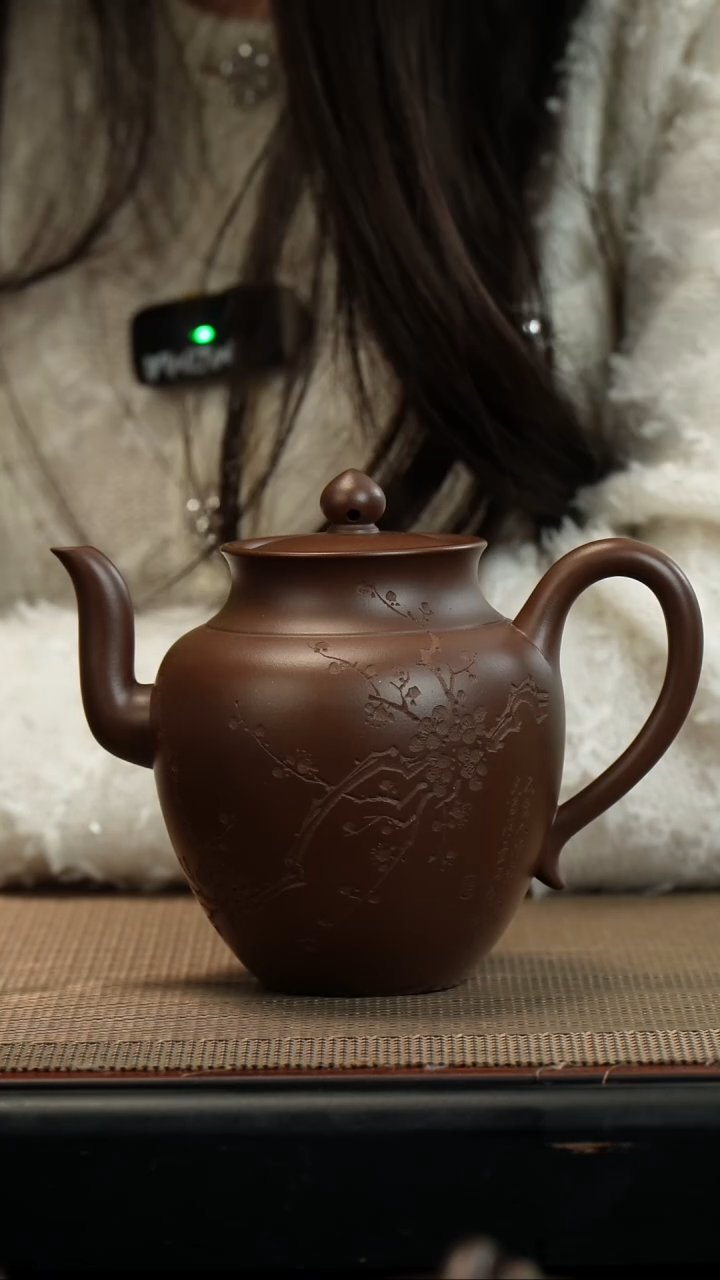 【闪购商品】紫砂茶壶老紫泥风舞