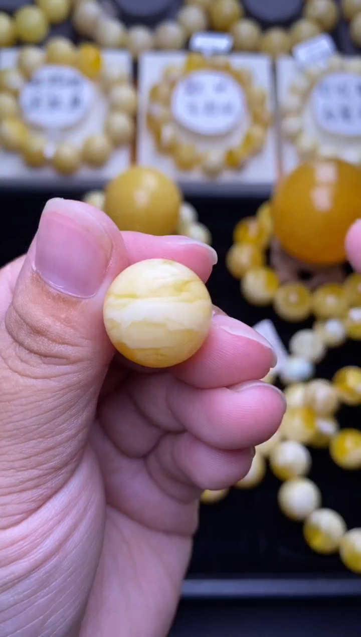 裸石琥珀未镶嵌大小姐珠宝严选63