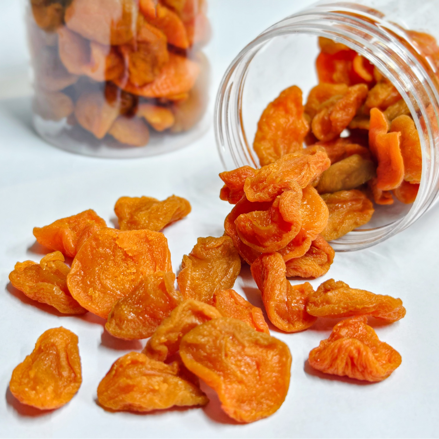 【喜农夫旗舰店】喜农夫自营杏干200g/桶装酸甜可口开盖即食