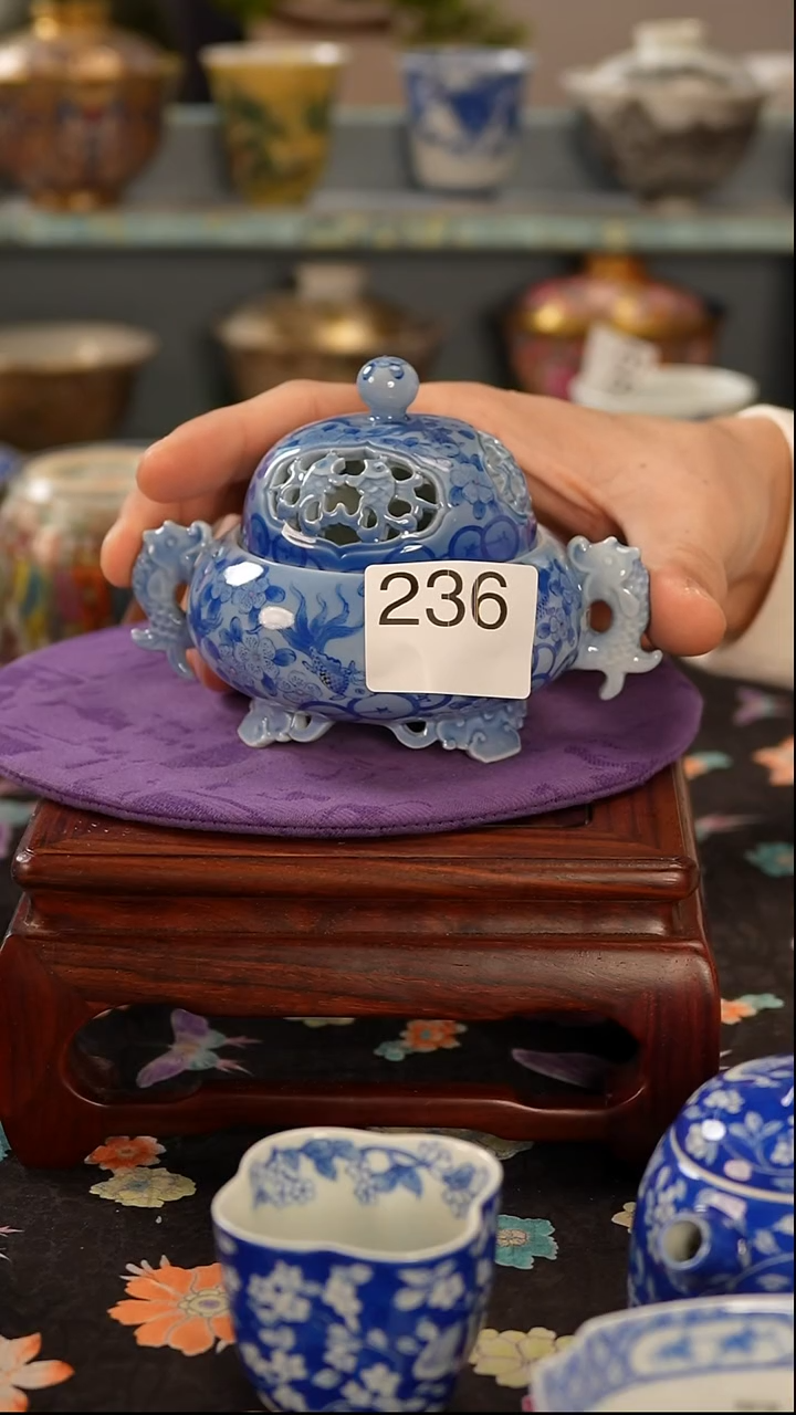 一**兰景德镇窑口茶器236