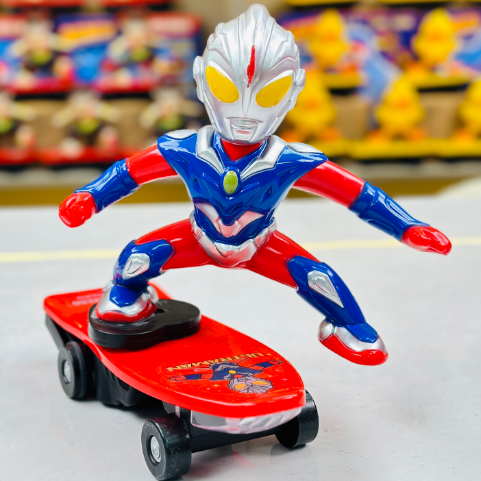 爆款益智玩具超人跌倒可翻起玩具礼物创意玩具【自备3颗5号电池】