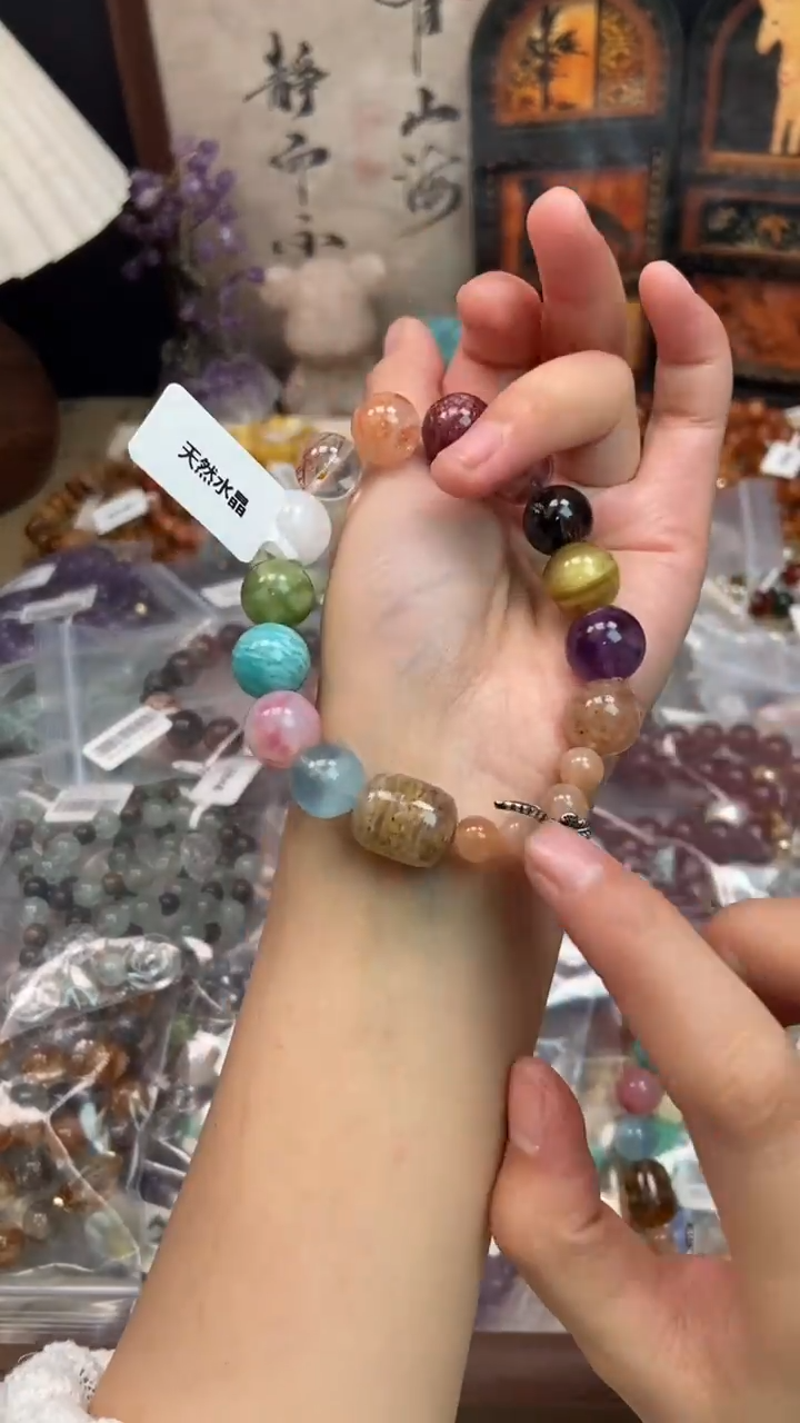 未镶嵌手链水晶542