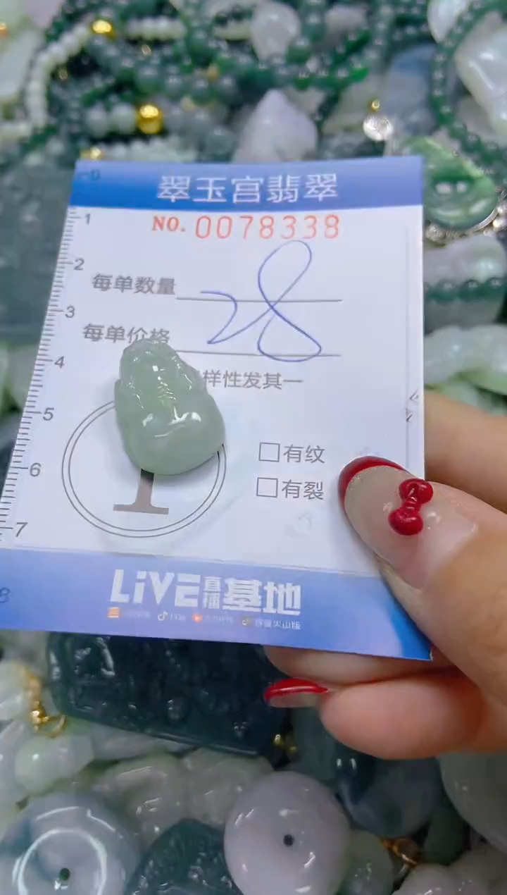 【闪购商品】翡翠颈饰未镶嵌闪购0078338