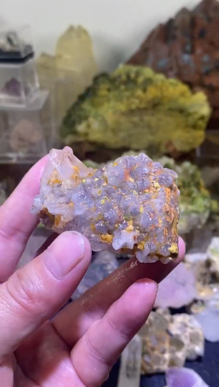 未镶嵌珠宝半成品水晶48号68g四川超七花园水晶原石