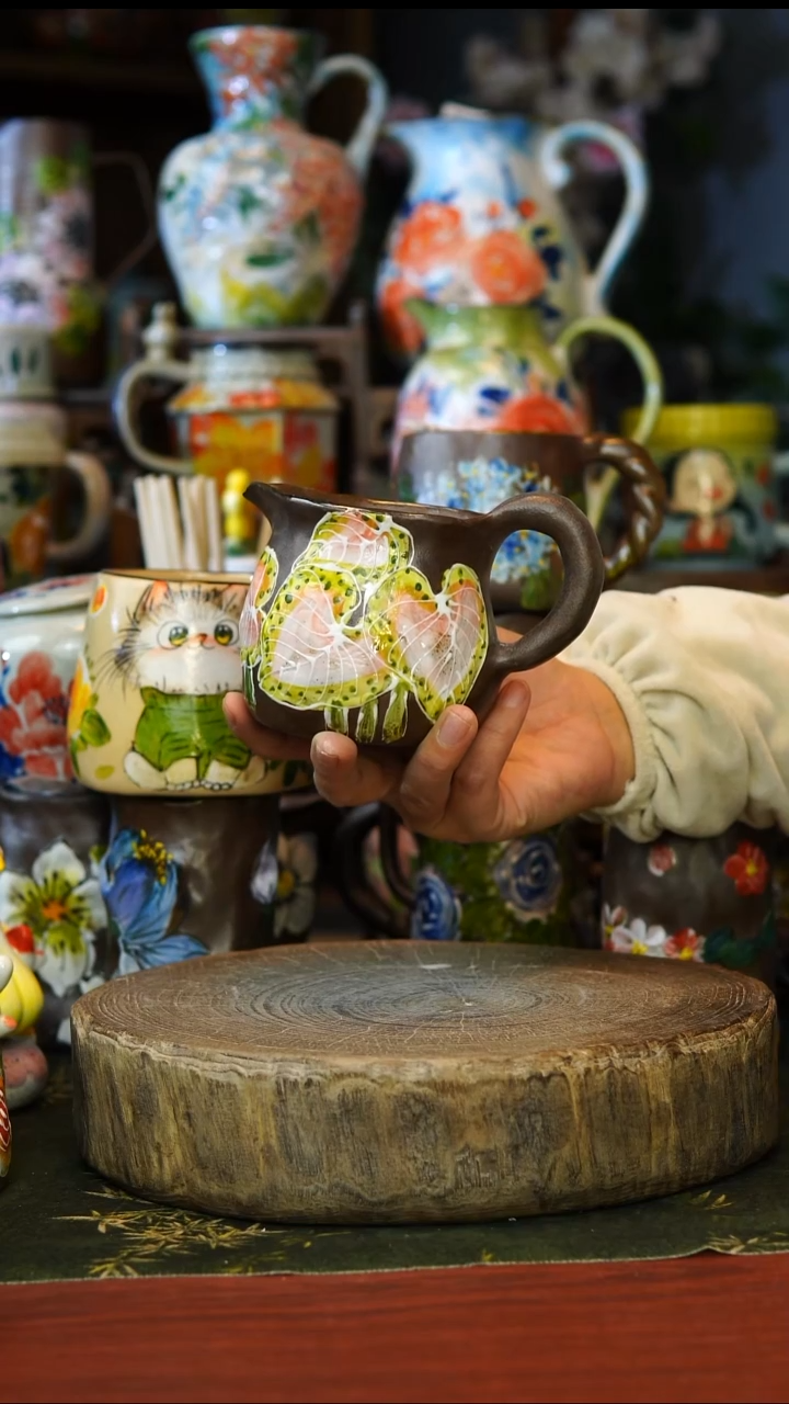 陶瓷99景德镇手工手绘釉下彩