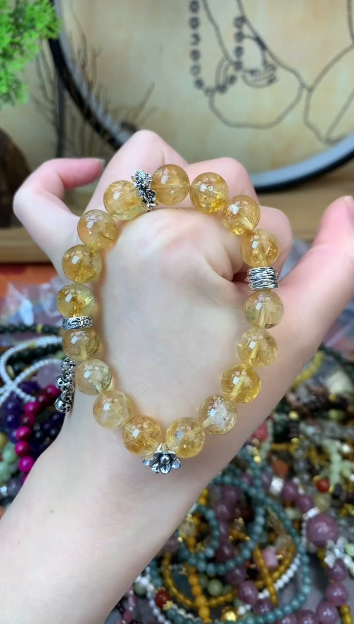 【闪购商品】黄晶手链未镶嵌872手串