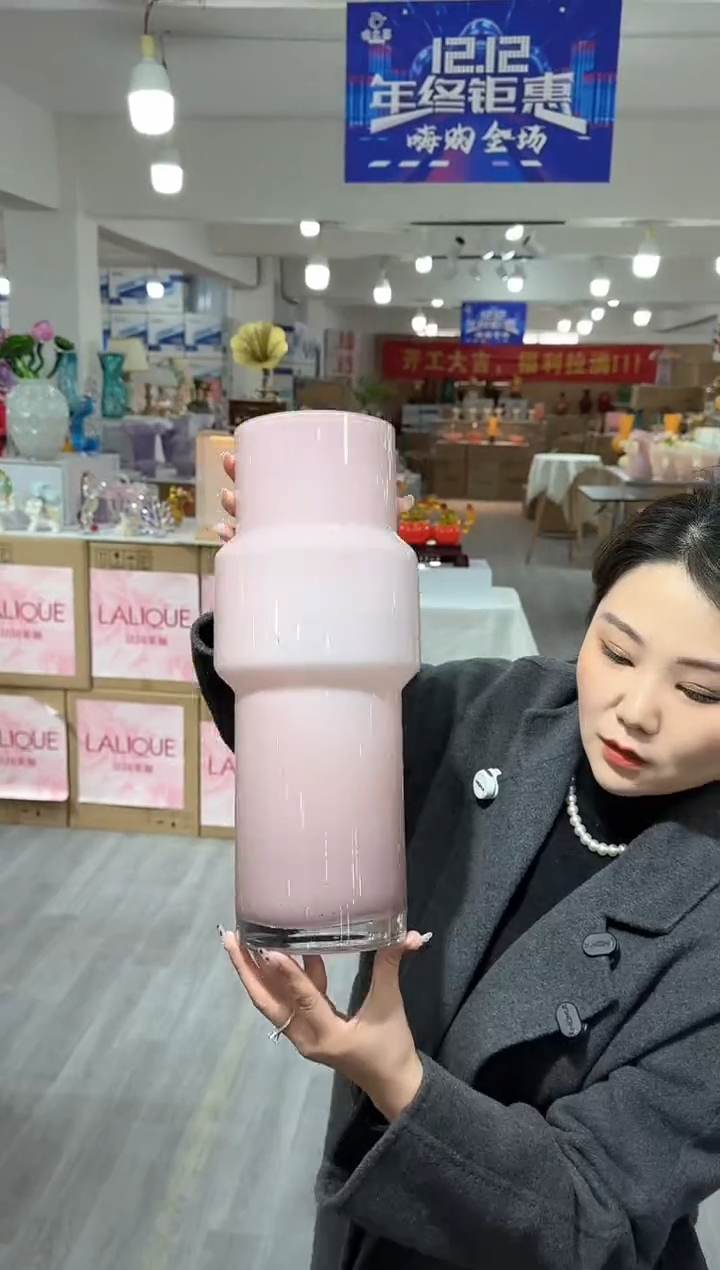 【闪购商品】琉璃椿新花器M-30晚