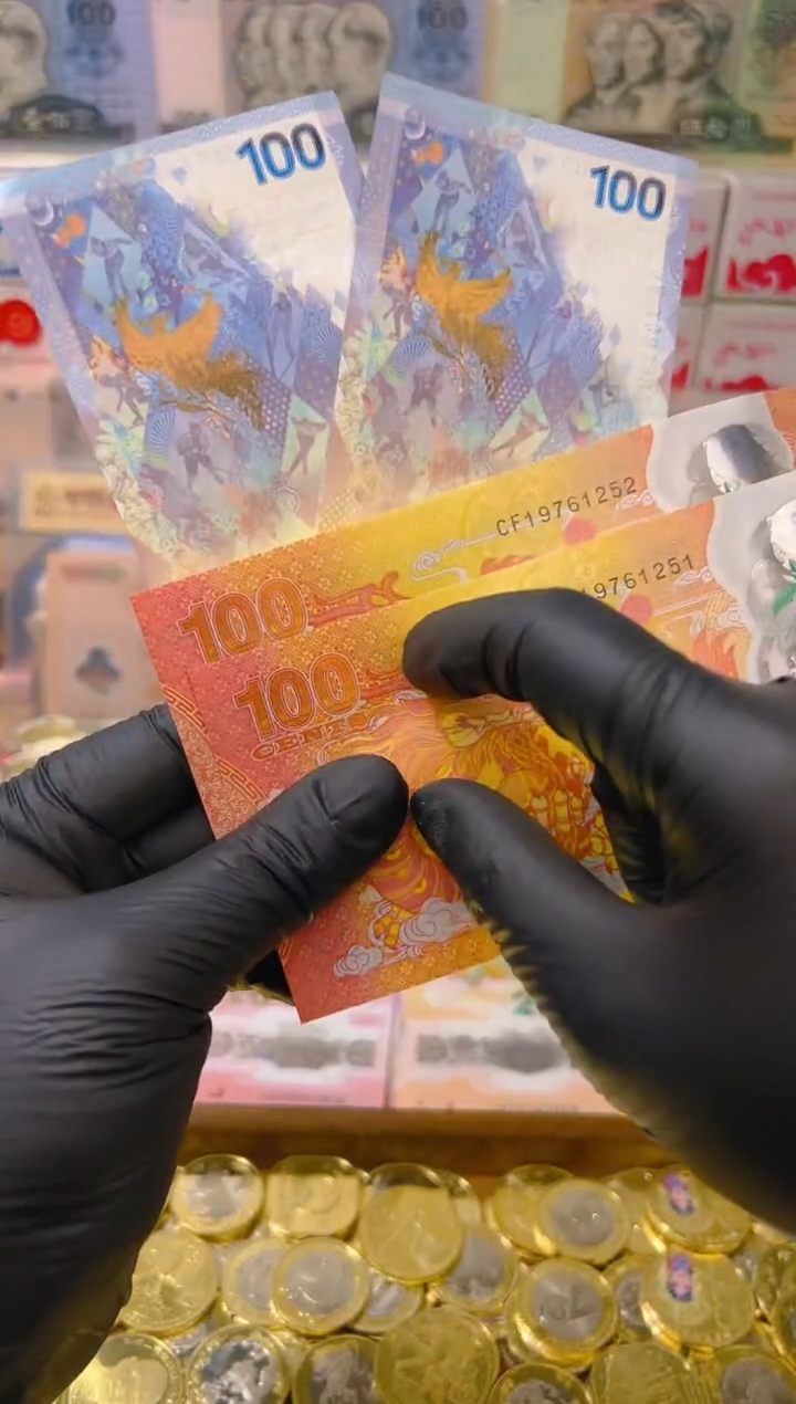 【闪购商品】纸币龙凤呈祥纪念合集（纸+塑料）