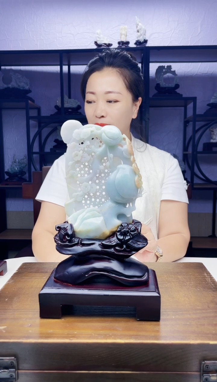 未镶嵌定制翡翠毛货09240152