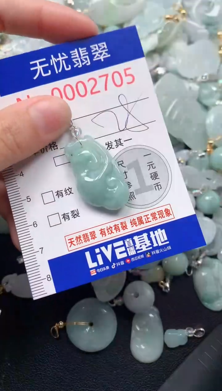 颈饰未镶嵌翡翠2705